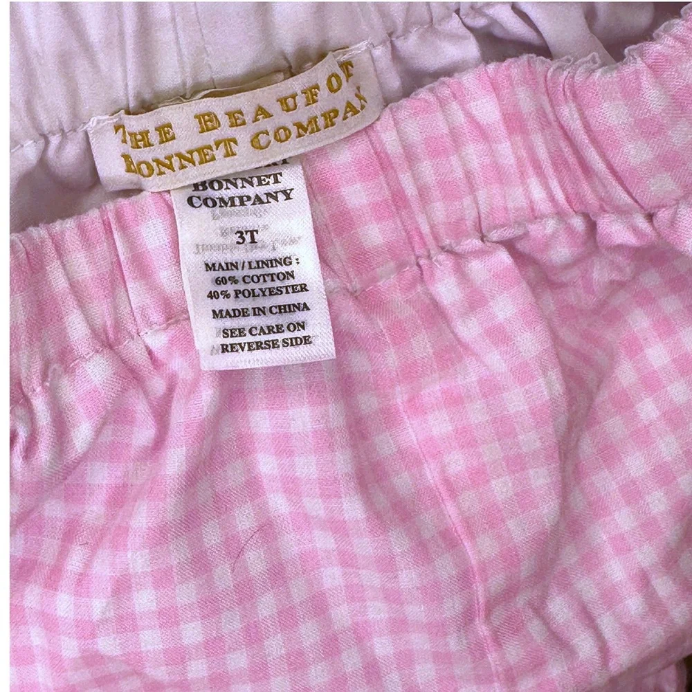 TBBC The Beaufort Bonnet Company Tabitha's Teacher's Pet Set Gingham Watermelon